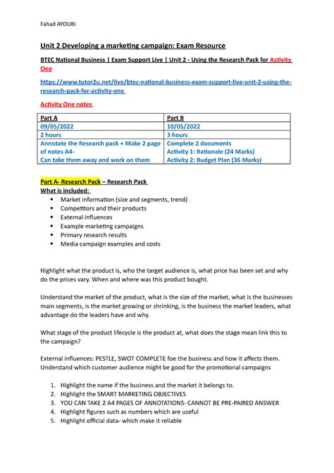 CAMPAIGN NOTES: A one.